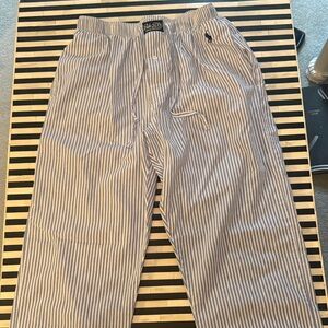 Polo Ralp Lauren sleep pant. Blue and white pinstripe. Size S.